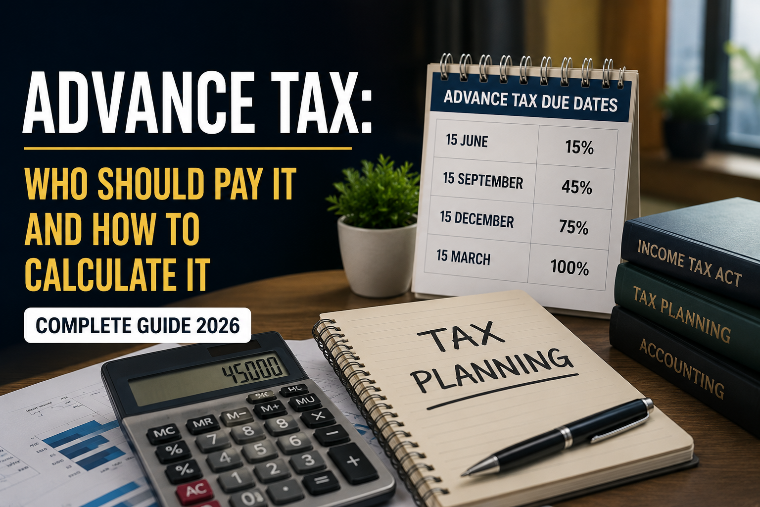 Advance Tax: Who Should Pay It and How to Calculate It